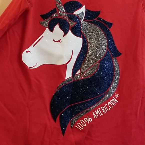 2for$16 Girls sleeveles t-shirt Red 14 - Picture 3 of 4